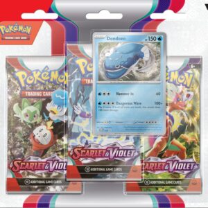 Pokemon TCG: Scarlet & Violet SV01 3 Pack Blister - Dondozo