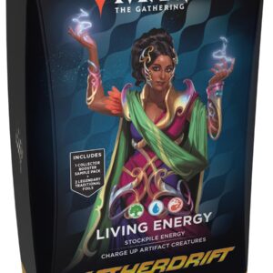 Magic The Gathering Aetherdrift Commander Deck Living Energy Green/Blue/RED (SD1)