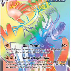 Rapid Strike Urshifu VMAX - 169/163 - Secret Rare - Sword & Shield - Battle Styles
