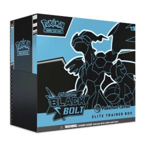 Pokemon TCG Scarlet & Violet 10.5 Black Bolt Pokemon Center Elite Trainer Box - 11 Packs, Promo Cards