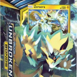 Pokemon TCG: Sun & Moon 10 Unbroken Bonds Theme Deck - Zeraora
