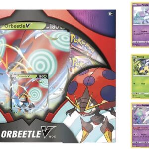 Pokemon TCG Orbeetle V Set Vivid Voltage Box - 4 Booster Packs