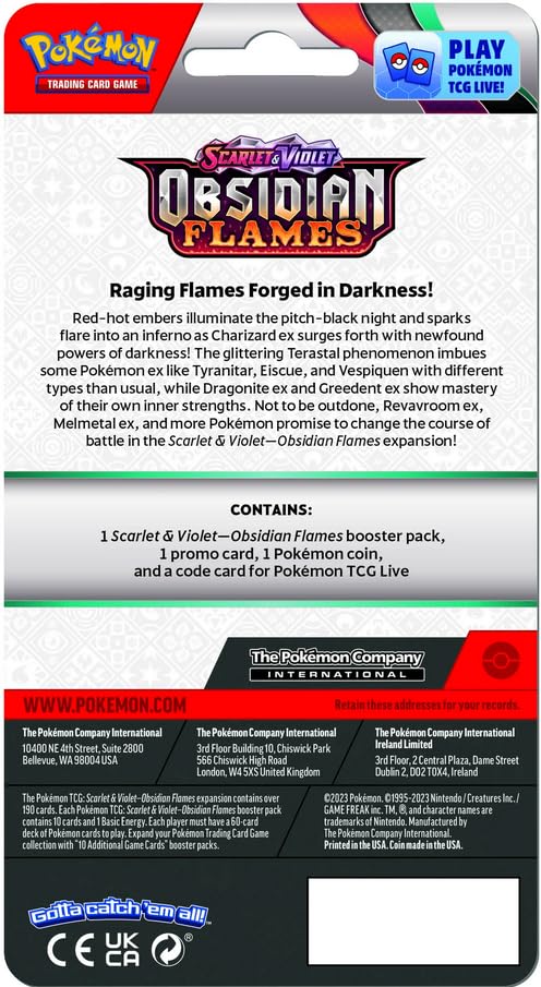 Pokemon TCG: Scarlet & Violet - Obsidian Flames Checklane Blister (Pawmi) - Image 3