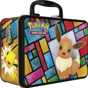 Pokemon TCG: Eevee Collector Chest 2021-3 Promo Cards and 5 Booster Packs