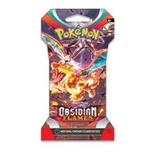Pokemon Scarlet & Violet Obsidian Flames Sleeved Booster | Charizard