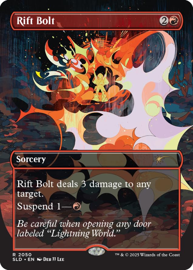 Magic the Gathering Secret Lair Everything is On Fire (Foil) - Image 4