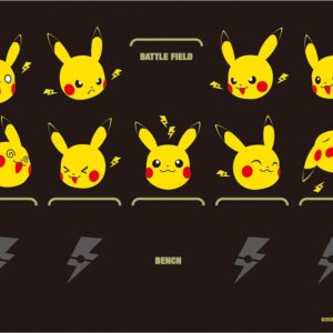 Pokemon Card Game Rubber Playmat Pikachu & Thunder