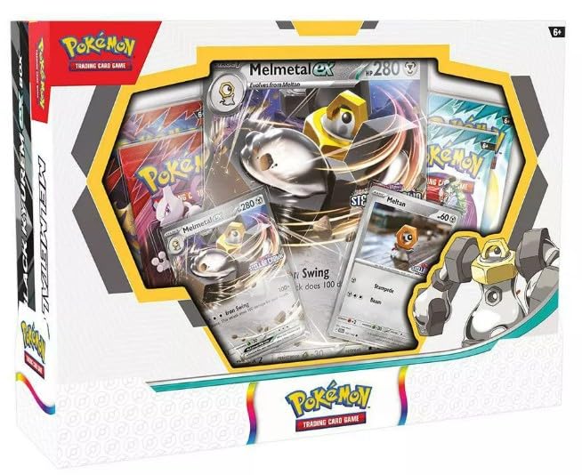 Pokemon TCG Trading Card Game Boxes Black Kyurem ex and Melmetal ex Box 2 Boxes, 4 Packs per Box and 2 Promo Cards with one Oversized Card - Image 2