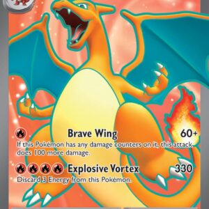 Pokemon - Charizard ex 183/165 - Pokemon 151 - Full Art Ultra Rare - Single Card