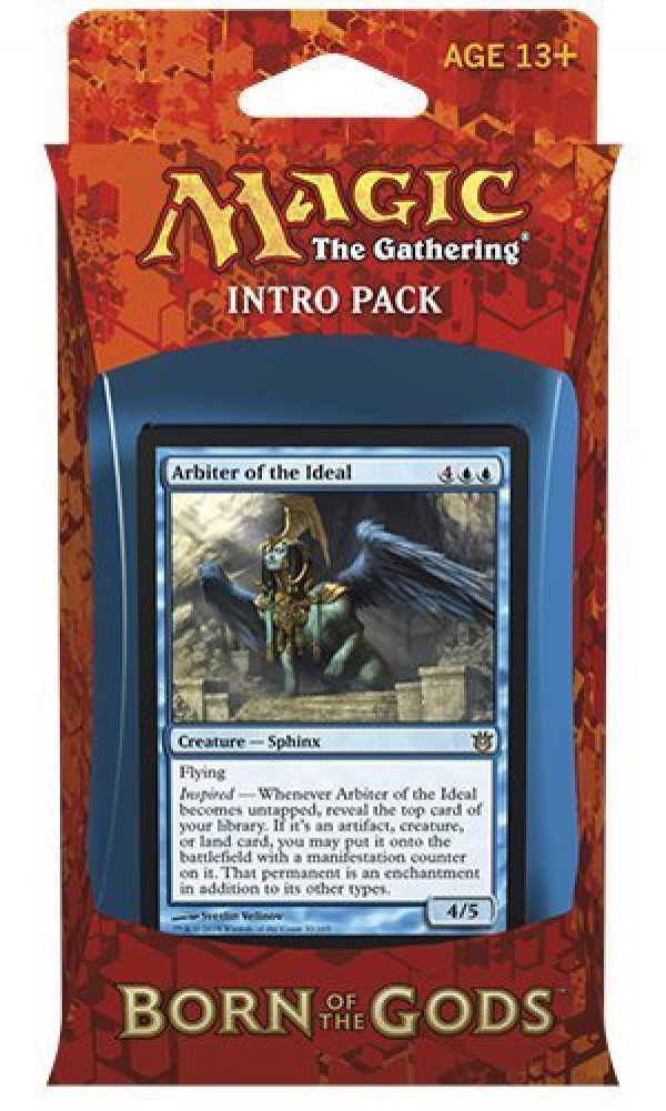 MTG: Born of the Gods Intro Pack - Arbiter of the Ideal - Blue (Includes 2 Booster Packs)