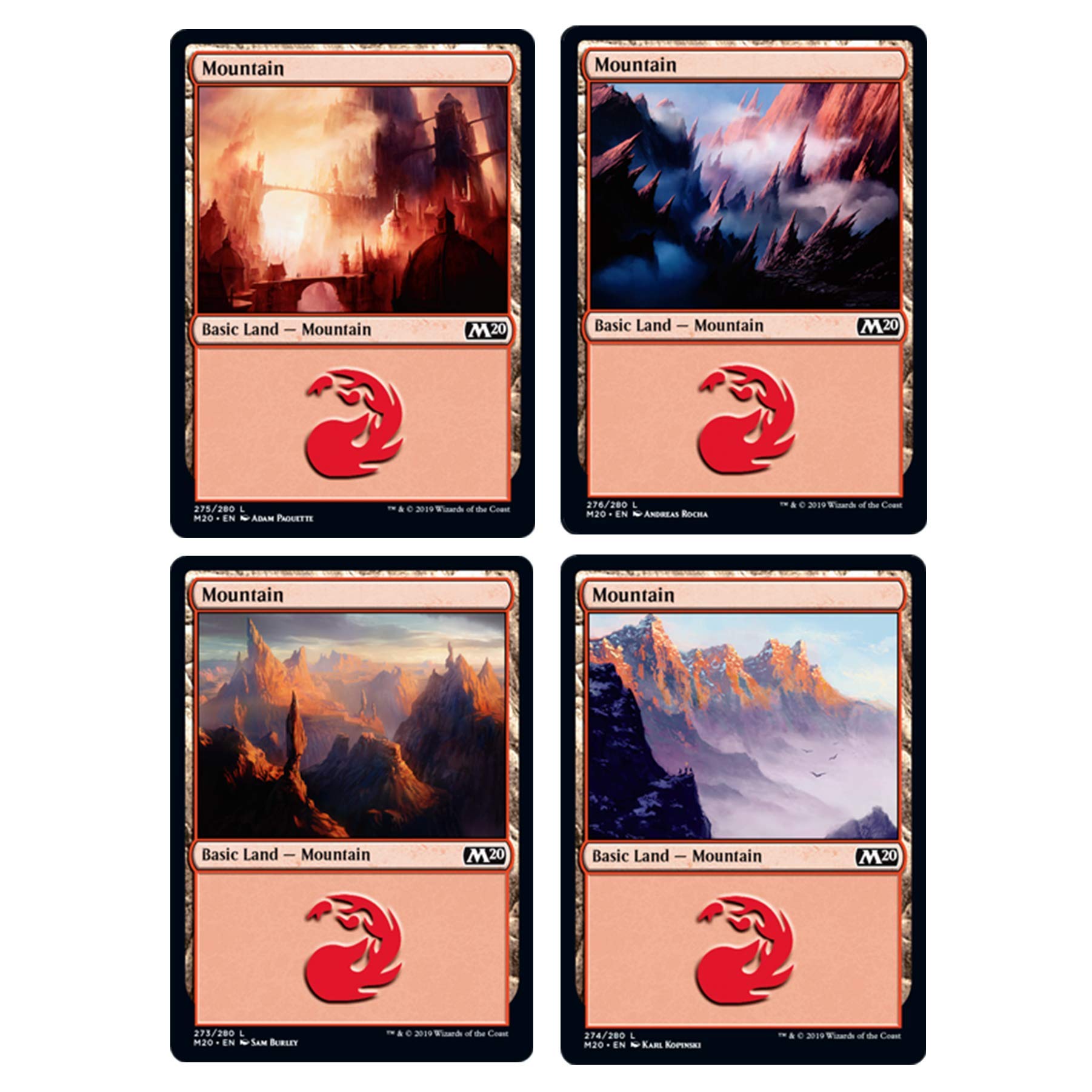 Magic The Gathering Core Set Land Station (400 Cards) , Black, 13+ years - Image 3