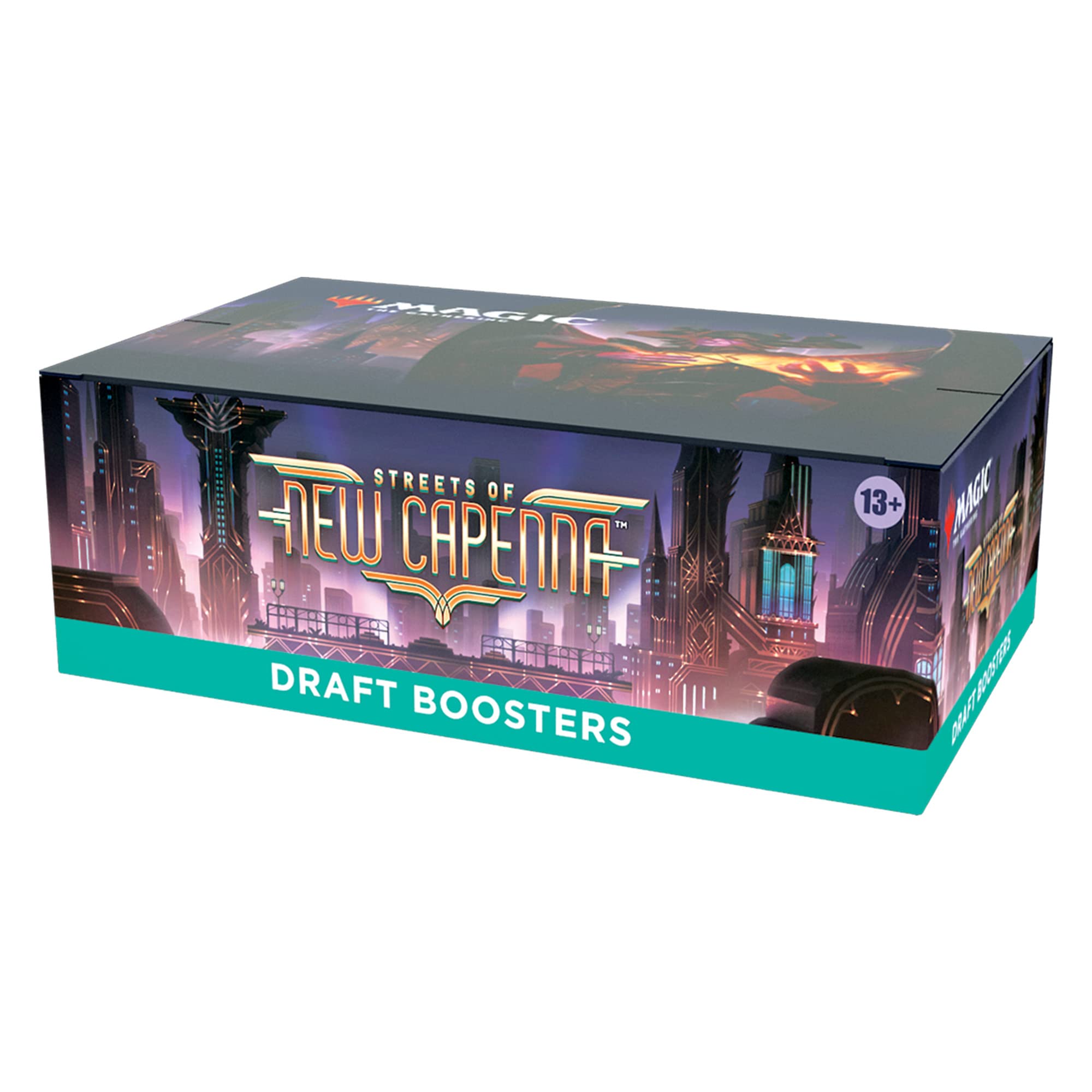 Magic: The Gathering Streets of New Capenna Draft Booster Box | 36 Packs + 1 Box Topper (541 Magic Cards) - Image 7