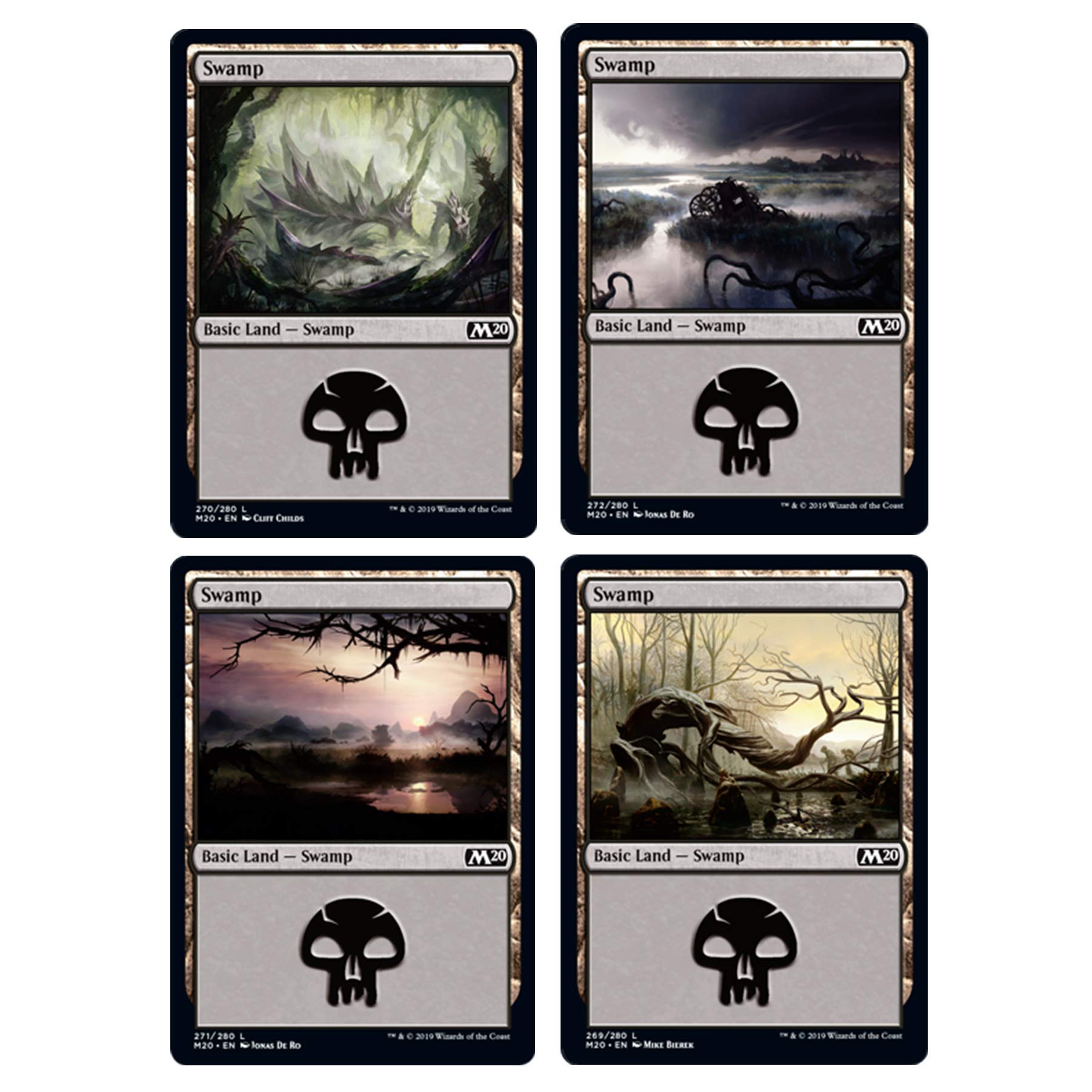 Magic The Gathering Core Set Land Station (400 Cards) , Black, 13+ years - Image 4