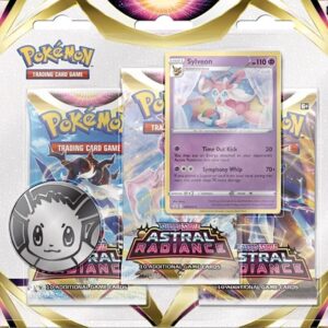 Pokemon Cards: SAS10 Astral Radiance 3pk Blister -Sylveon