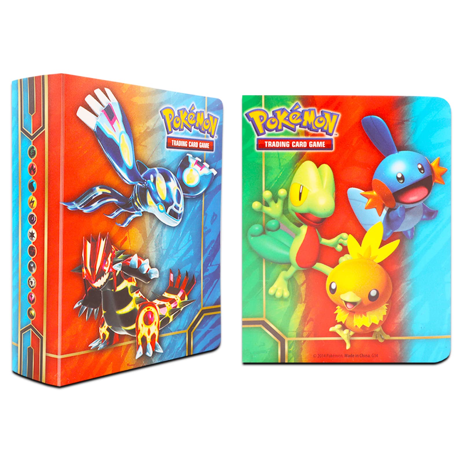 Pokemon Binders for Cards Bundle - 6 Pack Assorted Mini Binders, Each Holds 60 Cards Plus Door Hanger | Pokemon Card Carrying Case Set - Image 7
