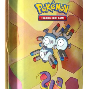 Pokémon TCG: Scarlet & Violet—151 Mini Tin – Magneton (2 Booster Packs, 1 Coin & 1 Art Card)
