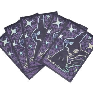 Pokemon Card Sleeves - Shiny Mimikyu - Paldean Fates - 65 Sleeve Pack