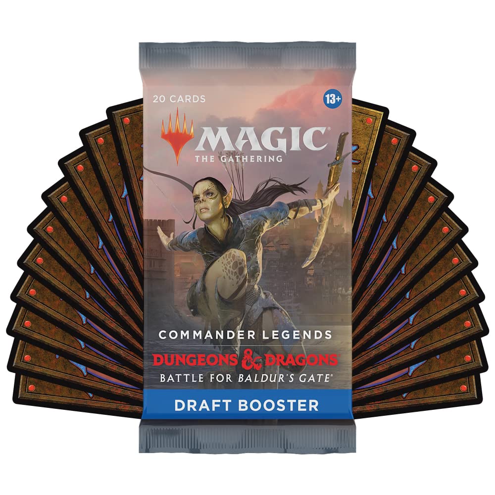 Magic: The Gathering Commander Legends: Battle for Baldur’s Gate Draft Booster Box | 24 Packs (480 Magic Cards) - Image 5