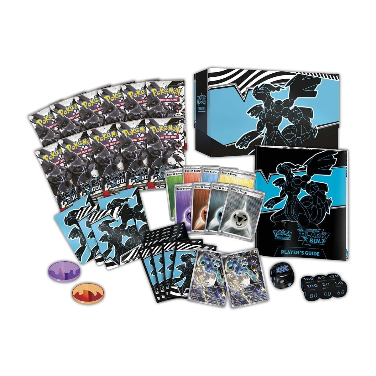 Pokemon TCG Scarlet & Violet 10.5 Black Bolt Pokemon Center Elite Trainer Box - 11 Packs, Promo Cards - Image 8