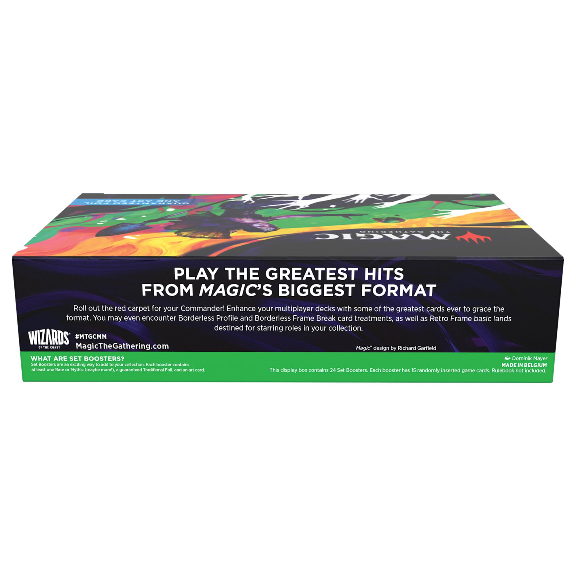 Magic The Gathering Commander Masters Set Booster Box - 24 Packs (360 Magic Cards) - Image 2