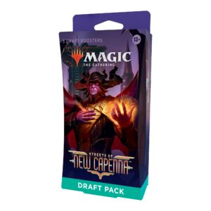 Magic: The Gathering Streets of New Capenna 3-Booster Draft Pack | 45 Magic Cards