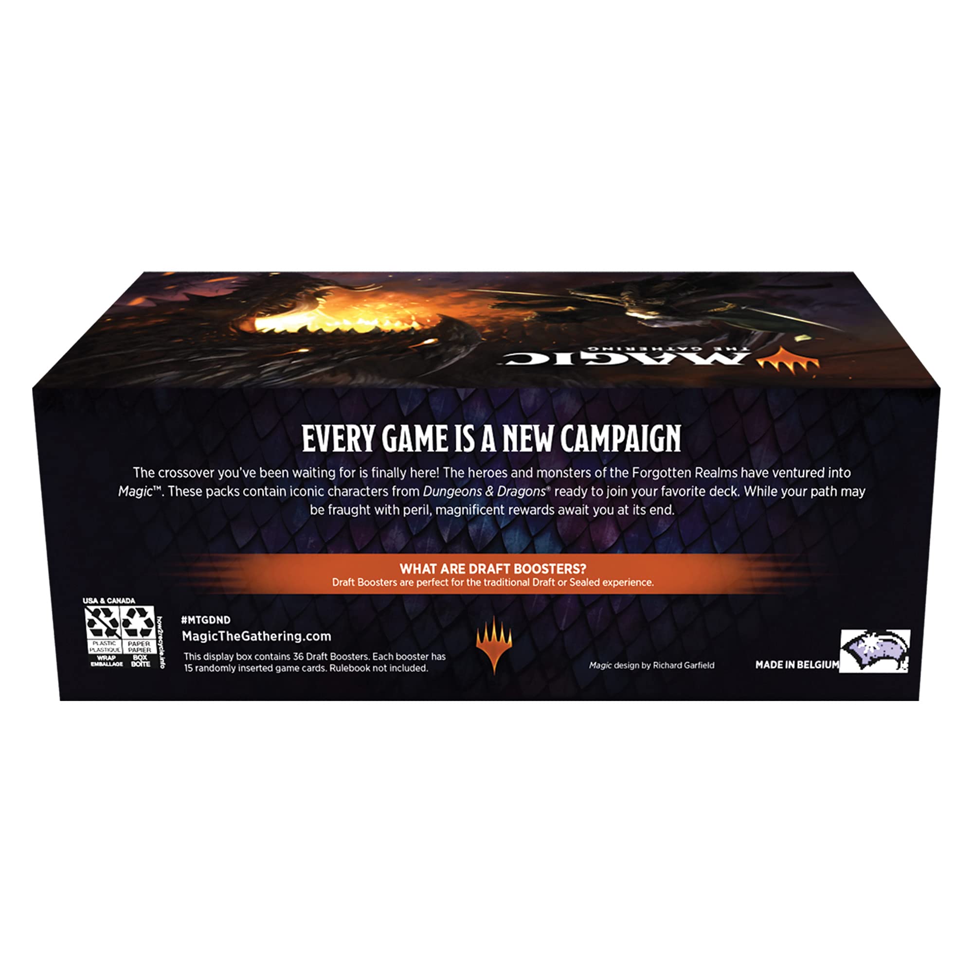 Magic The Gathering Adventures in The Forgotten Realms Draft Booster Box, 36 Packs - Image 10