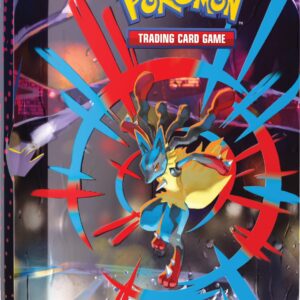 Pokémon TCG: Mega Heroes Mini Tin – Mega Lucario (1 Sticker, 1 Art Card & 2 Booster Packs)