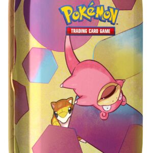 Pokémon TCG: Scarlet & Violet—151 Mini Tin – Slowpoke (2 Booster Packs, 1 Coin & 1 Art Card)