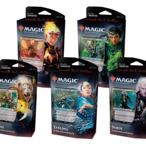Magic The Gathering - Core Set 2020 Planeswalker Decks - Set of 5