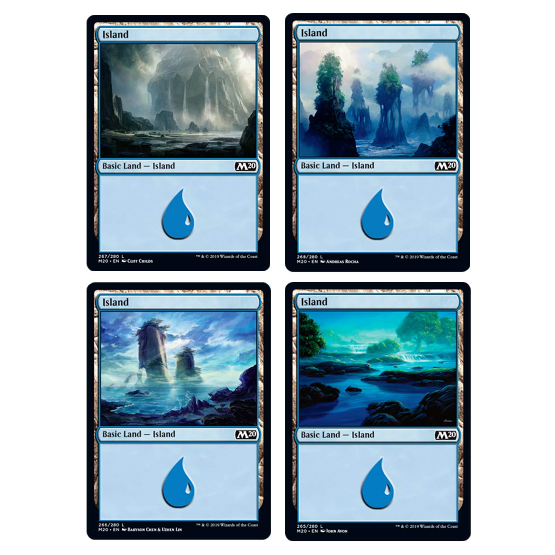 Magic The Gathering Core Set Land Station (400 Cards) , Black, 13+ years - Image 5