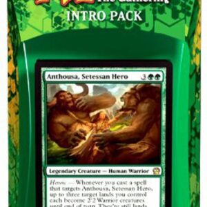 Magic the Gathering Theros Intro Pack - Green (Anthousa, Setessan Hero)