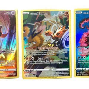 Galarian Articuno Zaptos Moltres - Pokémon Crown Zenith - Promo Card Lot - SWSH282 SWSH283 SWSH284