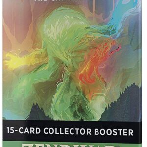 Magic: The Gathering Zendikar Rising Collector Booster (15 Premium Cards Per Pack)