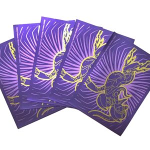 Miraidon Pokemon Card Sleeves - Scarlet & Violet Deck Protectors x65 - Elite Trainer Box