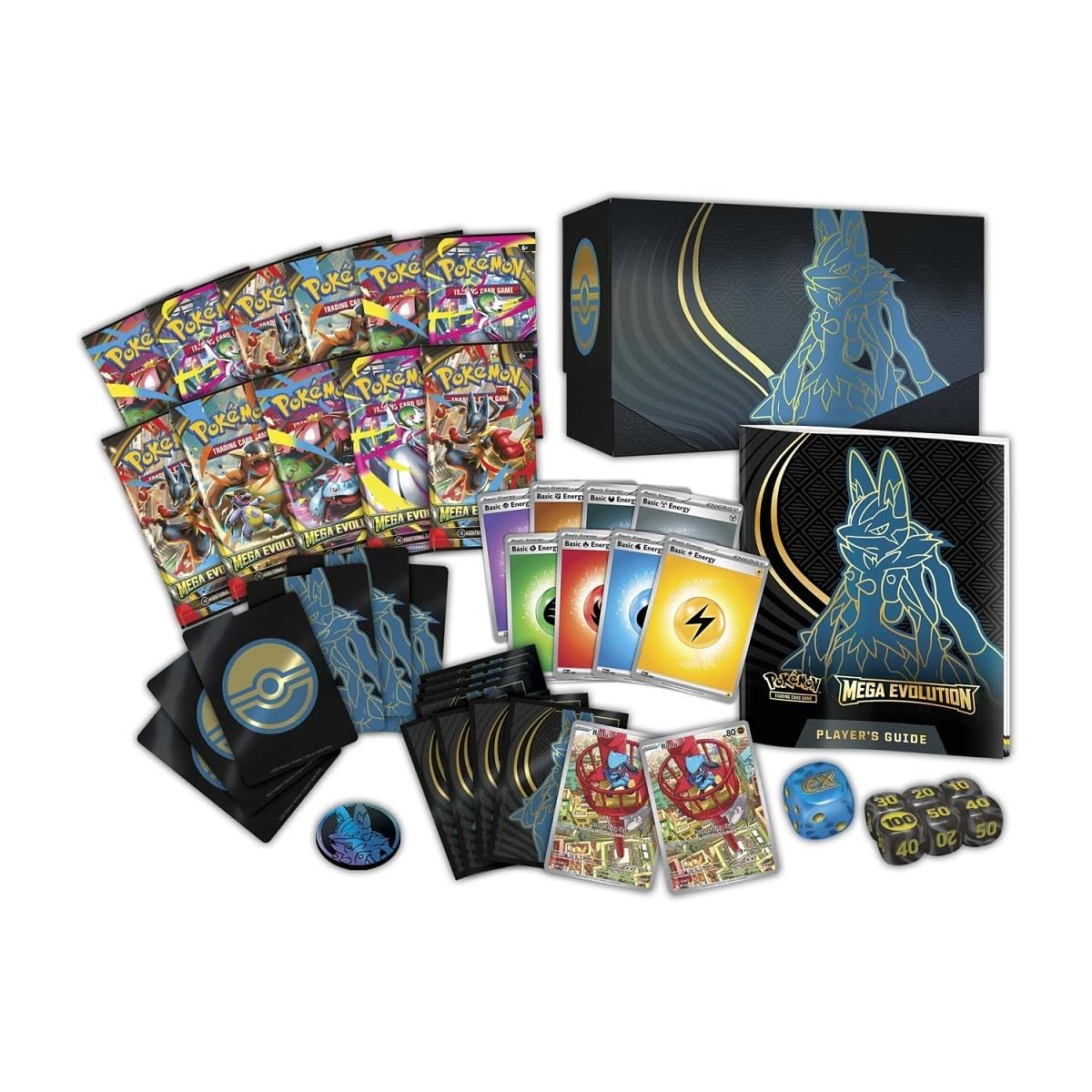 Pokémon TCG: Mega Evolution Pokémon Center Elite Trainer Box (Mega Lucario) - Image 8