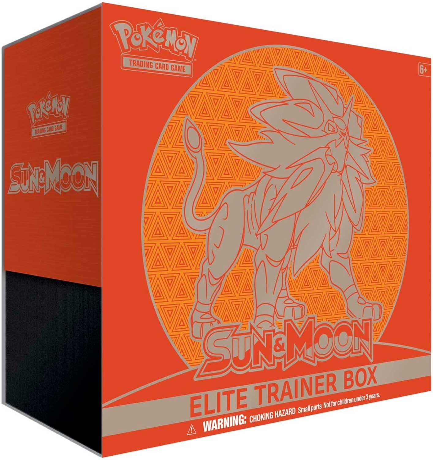 Pokemon TCG Sun & Moon Lunala (Purple) & Solgaleo (Red) Elite Trainers Box Booster Set of 2