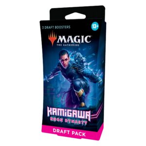 Magic: The Gathering Kamigawa: Neon Dynasty 3-Booster Draft Pack | 45 Magic Cards