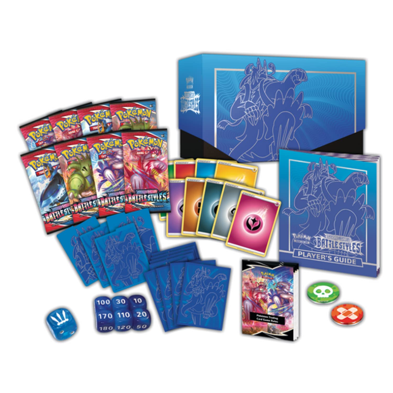 Pokemon TCG: SAS5 Battle Style Gigantamax Rapid Strike Urshifu Elite Trainer Box - Image 3