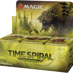 Magic: The Gathering Time Spiral Remastered Draft Booster Box | 36 Packs (540 Magic Cards)