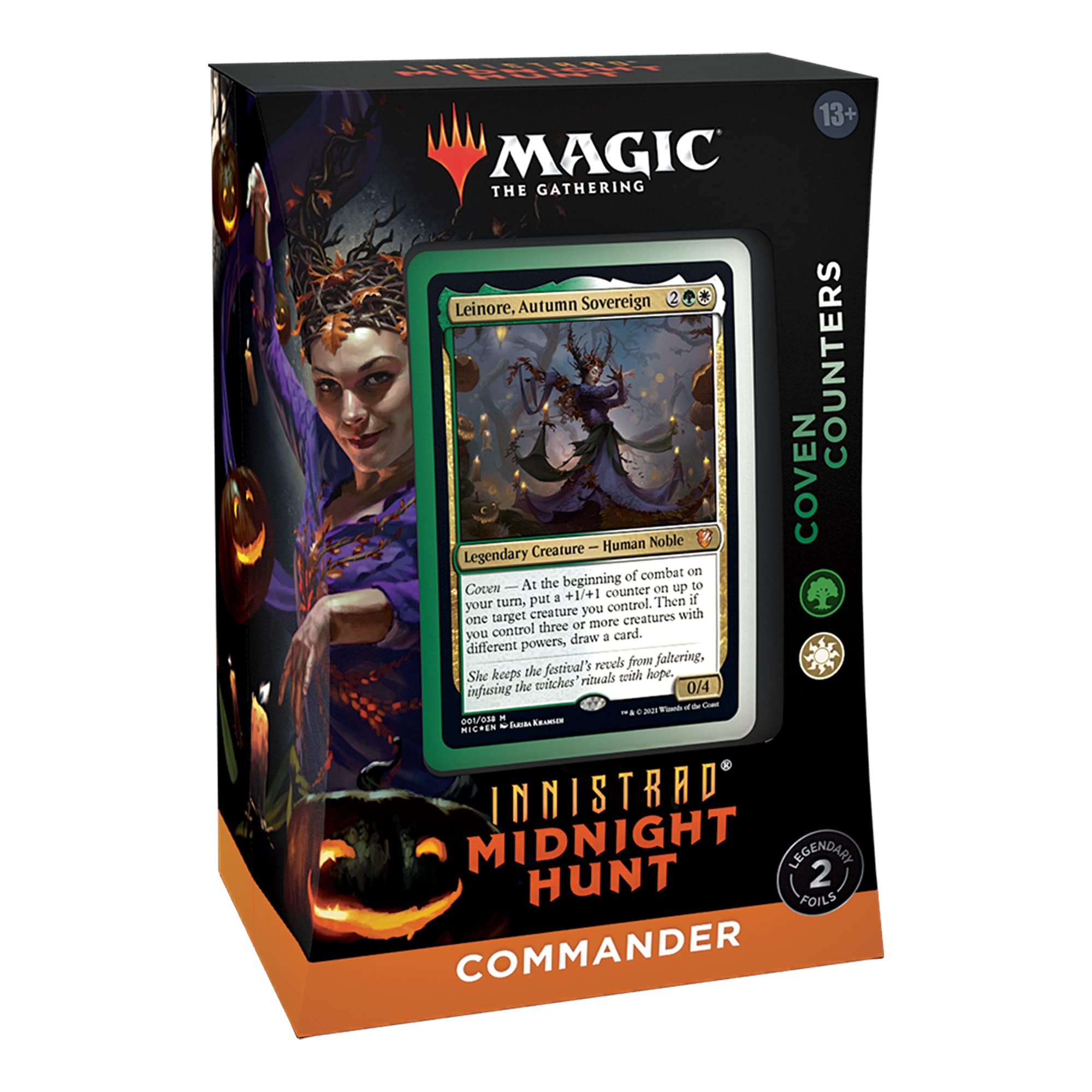 Magic: The Gathering Innistrad: Midnight Hunt Commander Deck – Coven Counters (Green-White) - Image 4