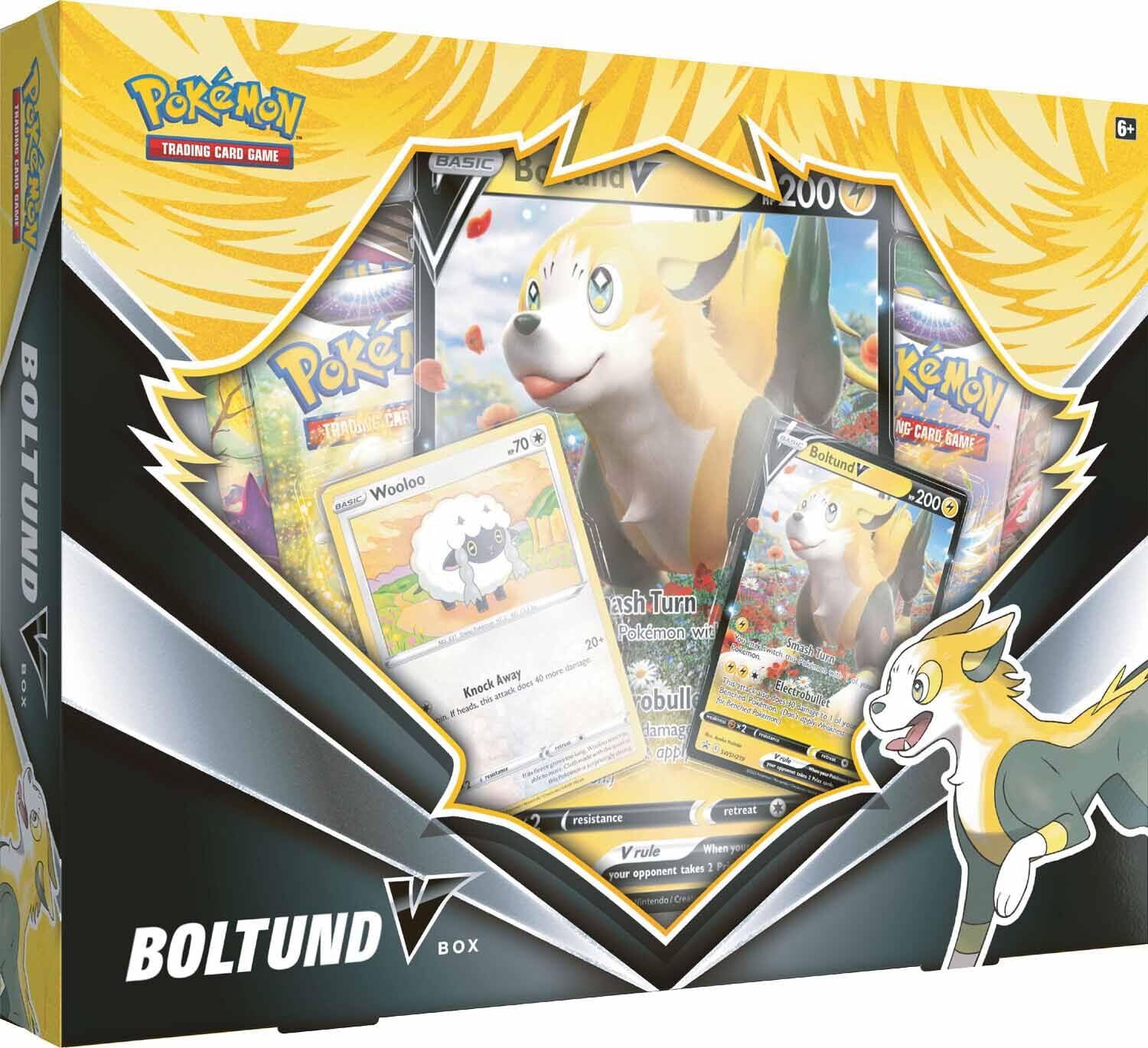 Pokemon TCG: Boltund V Box, Multicolor, 820650851186