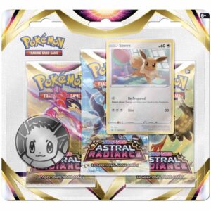 Pokemon TCG: Sword & Shield—Astral Radiance Three-Booster Blister