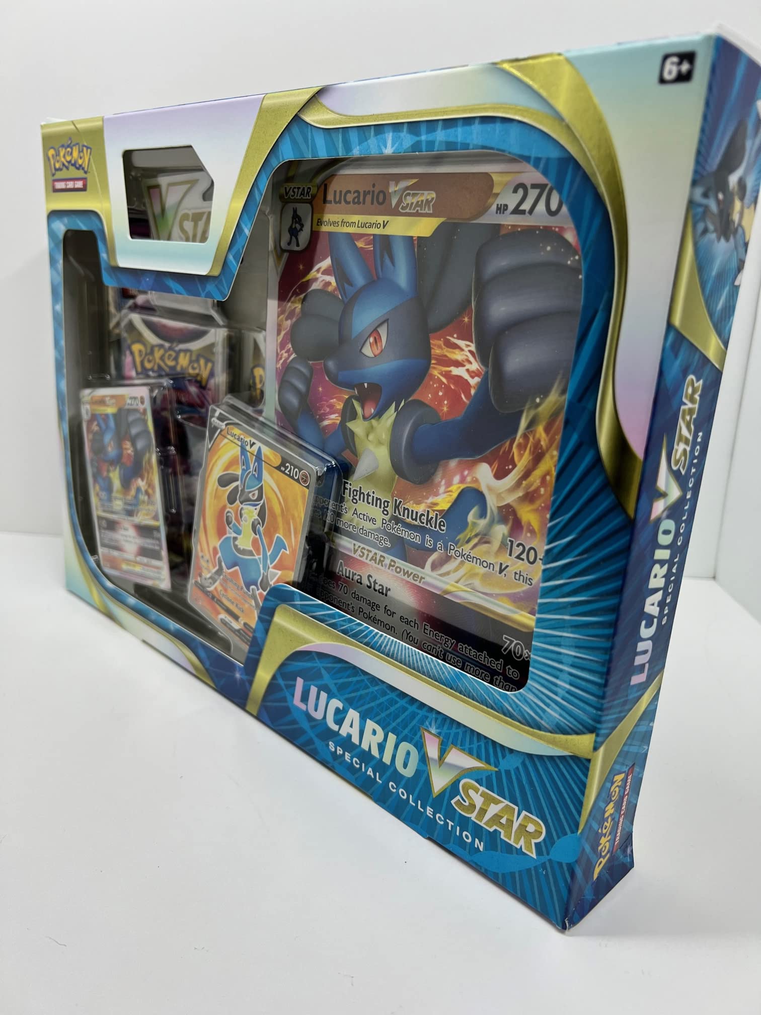 Pokemon TCG: Lucario VSTAR Special Collection Box - 4 Packs - Image 3