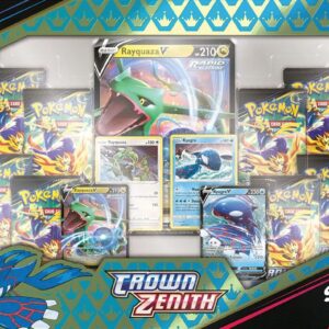 Pokemon TCG Crown Zenith Sea & Sky Premium Collection - 14 Packs, Promos