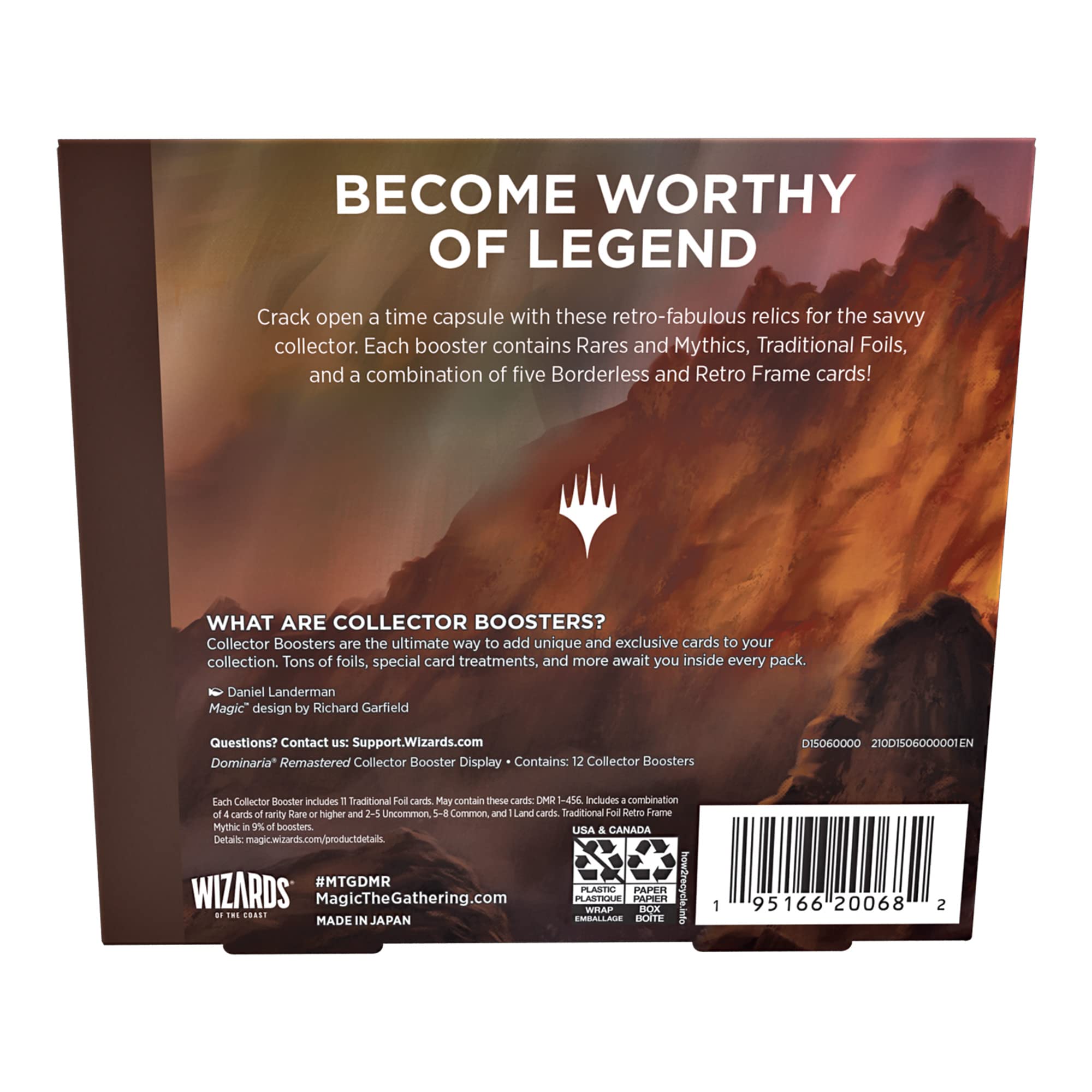 Magic: The Gathering Dominaria Remastered Collector Booster Box, 12 Packs - Image 2