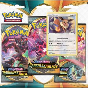 Pokemon TCG: Sword & Shield--Darkness Ablaze Three-Booster Blister