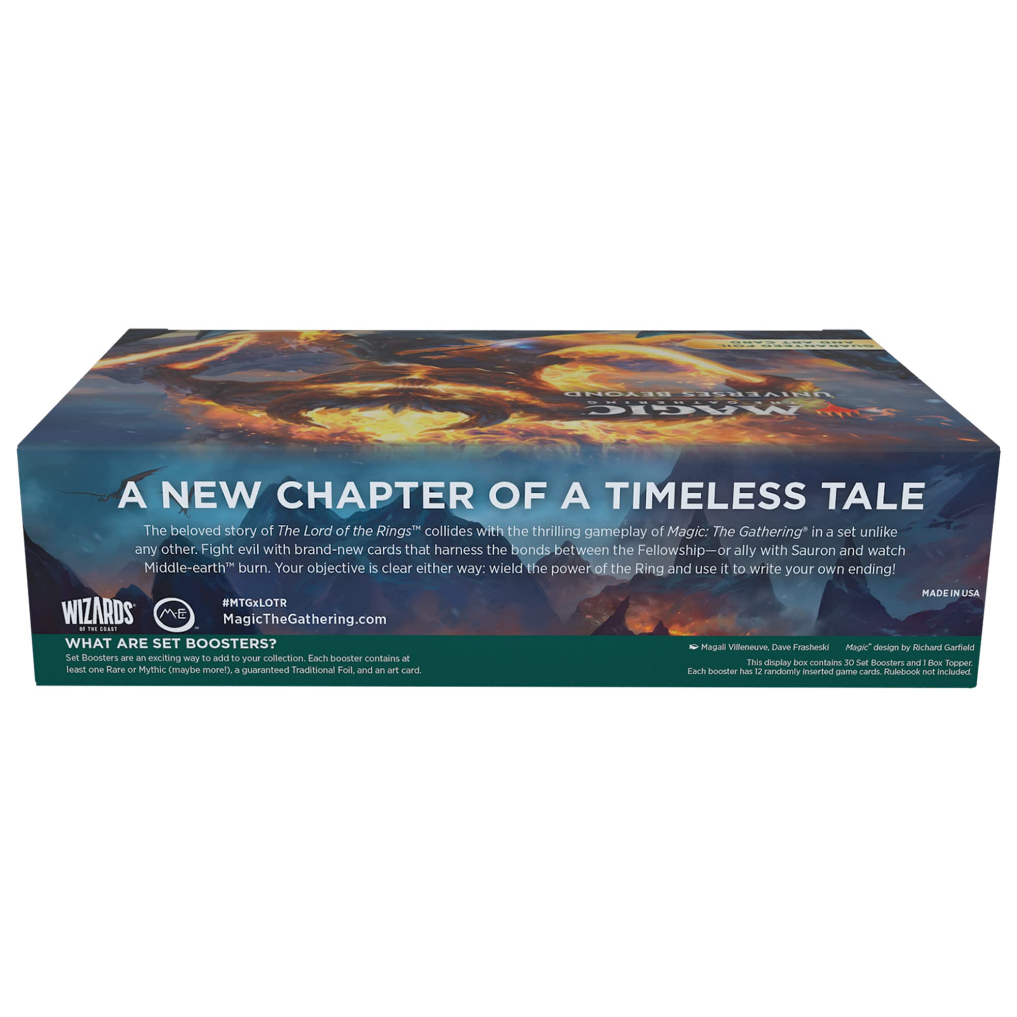 Magic: The Gathering The Lord of the Rings: Tales of Middle-earth Set Booster Box - 30 Packs (360 Magic Cards) - Image 2