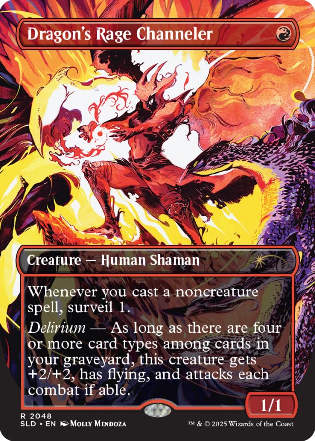 Magic the Gathering Secret Lair Everything is On Fire (Non-Foil) - Image 5