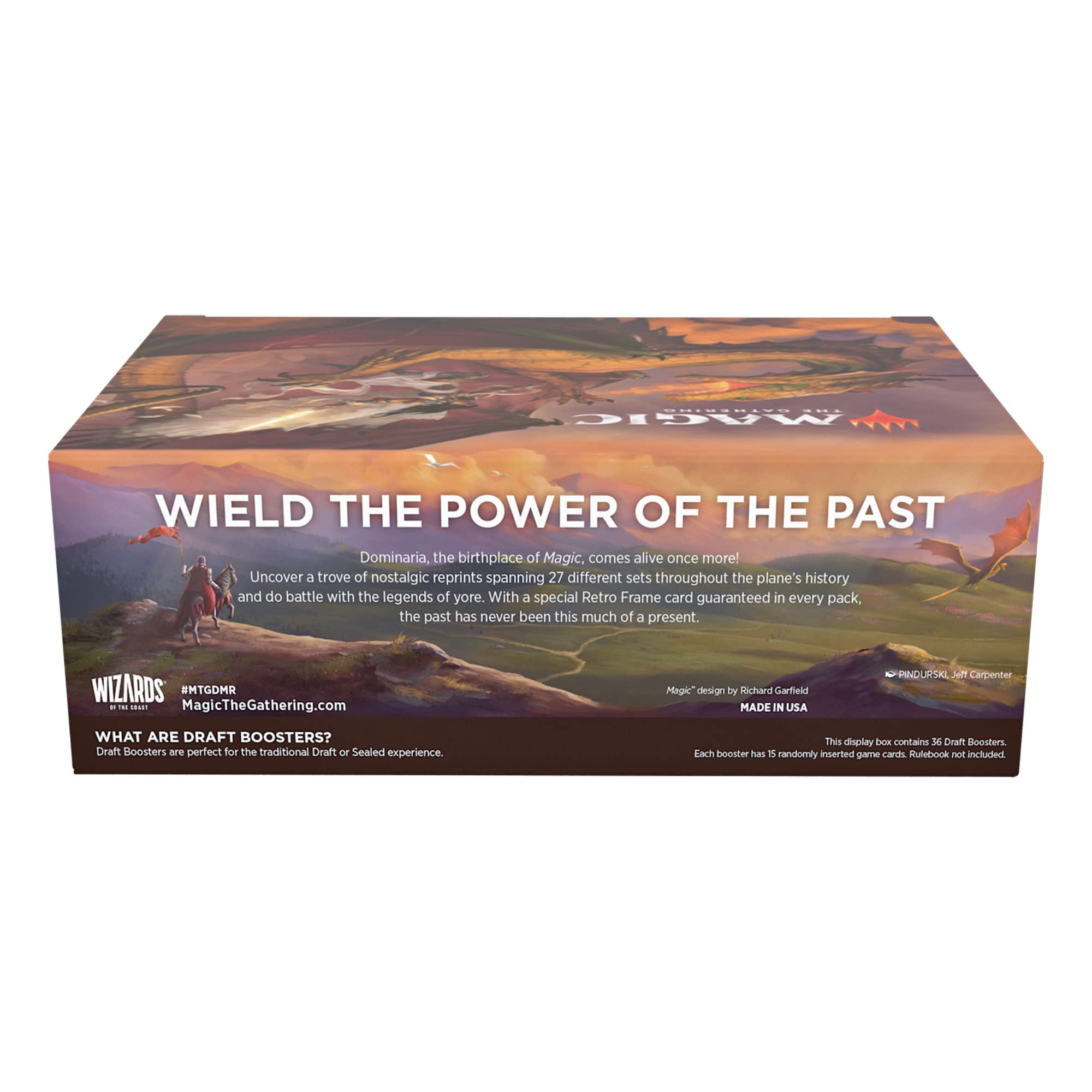 Magic The Gathering Dominaria Remastered Draft Booster Box | 36 Packs (540 Magic Cards) - Image 3