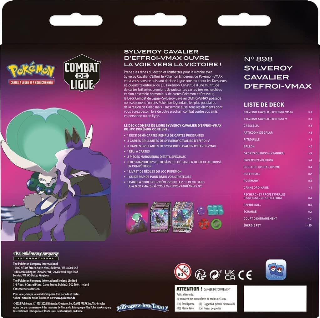 Pokemon Cards: Shadow Rider Calyrex VMAX League Battle Deck, Multicolor - Image 3